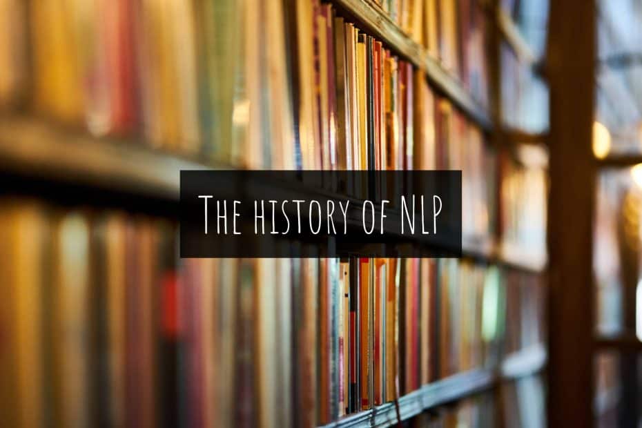 The history of NLP